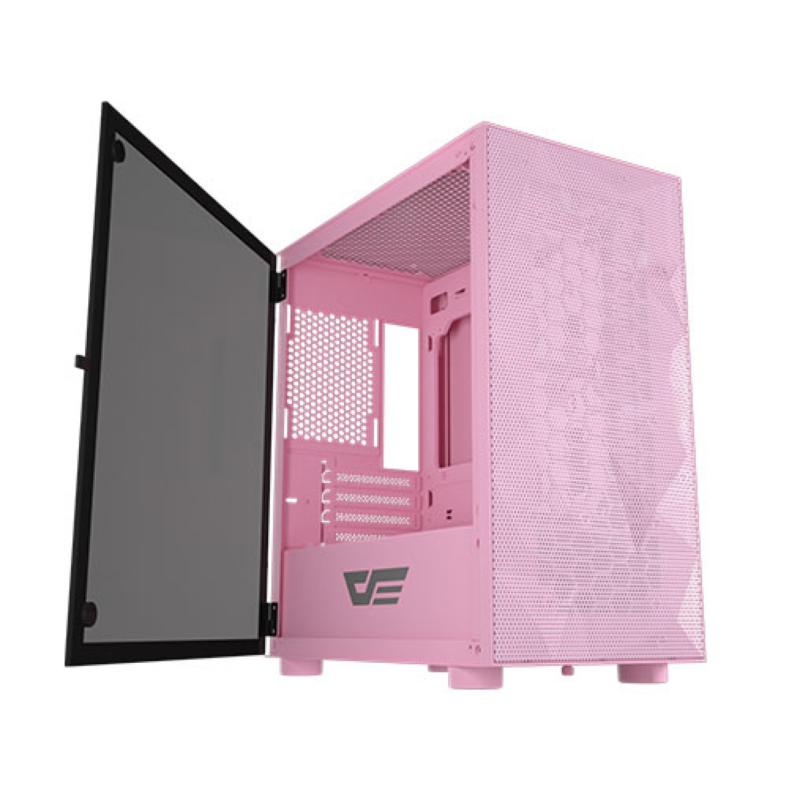 DarkFlash DLM21 Pink MESH Mico ATX Computer Case Price in BD Binary Logic